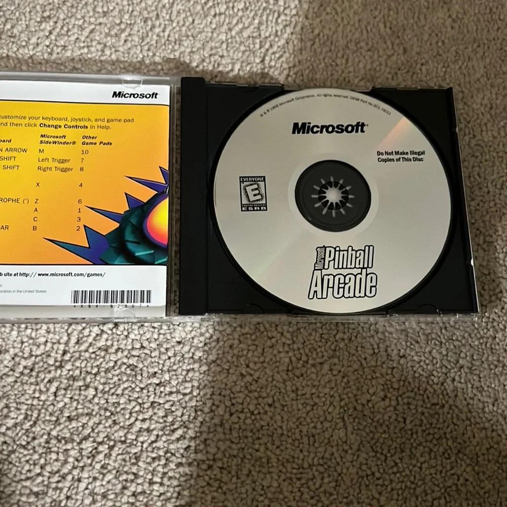 Microsoft Pinball Arcade CD